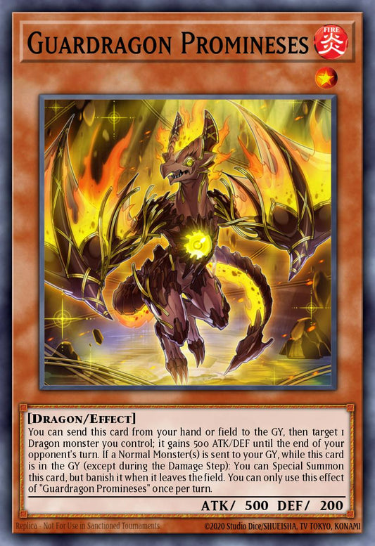 (010) YuGiOh TCG MP20: 2020 Tin of Lost Memories Mega Pack Single: Guardragon Promineses  Common