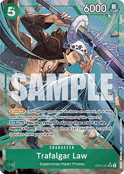 (OP01-047) One Piece TCG PRB01: The Best Single: Trafalgar Law (OP01-047) (V.2)  Alternate Art