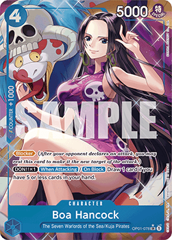 (OP01-078) One Piece TCG PRB01: The Best Single: Boa Hancock (OP01-078) (V.2)  Alternate Art