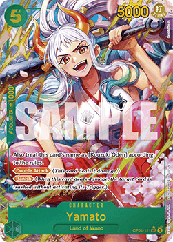 (OP01-121) One Piece TCG PRB01: The Best Single: Yamato (OP01-121) (V.2)  Alternate Art