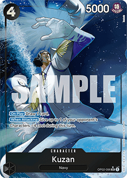 (OP02-096) One Piece TCG PRB01: The Best Single: Kuzan (OP02-096) (V.2)  Alternate Art