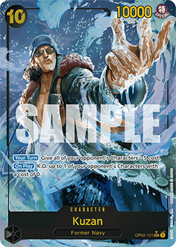 (OP02-121) One Piece TCG PRB01: The Best Single: Kuzan (OP02-121) (V.2)  Alternate Art