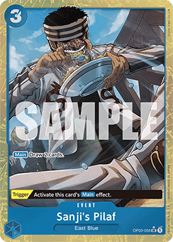 (OP03-056) One Piece TCG PRB01: The Best Single: Sanji's Pilaf (OP03-056) (V.4)  Alternate Art
