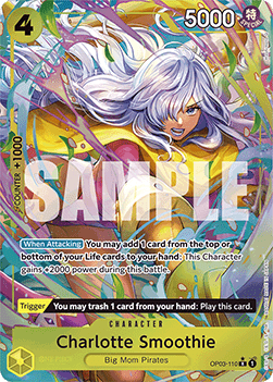 (OP03-110) One Piece TCG PRB01: The Best Single: Charlotte Smoothie (OP03-110) (V.4)  Alternate Art
