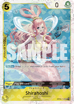(OP03-116) One Piece TCG PRB01: The Best Single: Shirahoshi (OP03-116) (V.2)  Uncommon