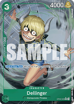 (OP04-029) One Piece TCG PRB01: The Best Single: Dellinger (OP04-029) (V.3)  Common