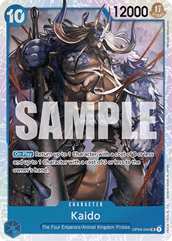 (OP04-044) One Piece TCG PRB01: The Best Single: Kaido (OP04-044) (V.1)  Super Rare