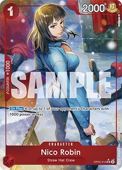 (OP05-010) One Piece TCG PRB01: The Best Single: Nico Robin (OP05-010) (V.3)  Uncommon