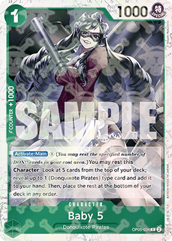 (OP05-034) One Piece TCG PRB01: The Best Single: Baby 5 (OP05-034) (V.2)  Rare