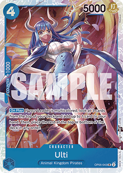 (OP05-043) One Piece TCG PRB01: The Best Single: Ulti (OP05-043) (V.1)  Super Rare