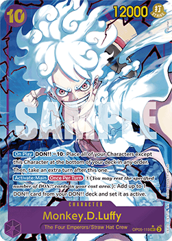 (OP05-119) One Piece TCG PRB01: The Best Single: Monkey.D.Luffy (OP05-119) (V.2)  Alternate Art