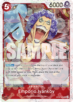 (OP06-003) One Piece TCG PRB01: The Best Single: Emporio.Ivankov (OP06-003) (V.2)  Uncommon