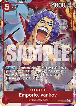 (OP06-003) One Piece TCG PRB01: The Best Single: Emporio.Ivankov (OP06-003) (V.3)  Uncommon