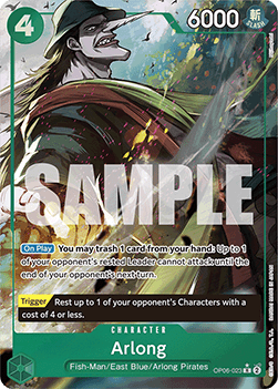 (OP06-023) One Piece TCG PRB01: The Best Single: Arlong (OP06-023) (V.3)  Alternate Art