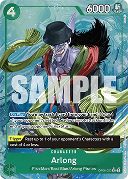 (OP06-023) One Piece TCG PRB01: The Best Single: Arlong (OP06-023) (V.4)  Alternate Art