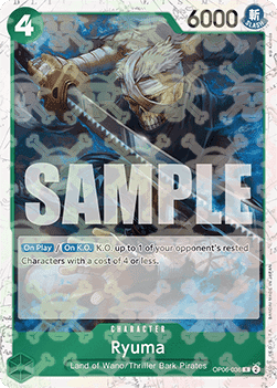 (OP06-036) One Piece TCG PRB01: The Best Single: Ryuma (OP06-036) (V.2)  Rare