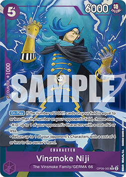 (OP06-065) One Piece TCG PRB01: The Best Single: Vinsmoke Niji (OP06-065) (V.3)  Alternate Art
