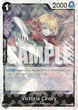 (OP06-091) One Piece TCG PRB01: The Best Single: Victoria Cindry (OP06-091) (V.2)  Uncommon