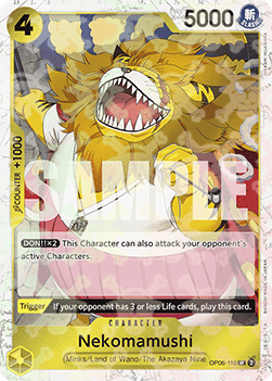 (OP06-110) One Piece TCG PRB01: The Best Single: Nekomamushi (OP06-110) (V.2)  Uncommon