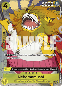 (OP06-110) One Piece TCG PRB01: The Best Single: Nekomamushi (OP06-110) (V.3)  Uncommon