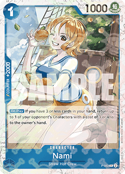 (P-053) One Piece TCG PRB01: The Best Single: Nami (P-053) (V.2)  Promo