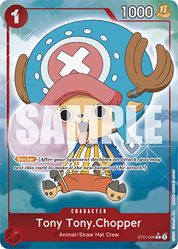 (ST01-006) One Piece TCG PRB01: The Best Single: Tony Tony.Chopper (ST01-006) (V.3)  Common