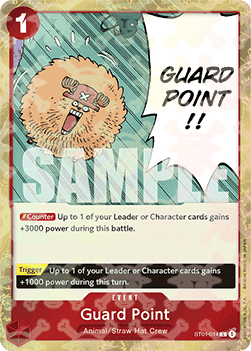 (ST01-014) One Piece TCG PRB01: The Best Single: Guard Point (ST01-014) (V.2)  Common