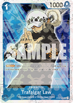 (ST03-008) One Piece TCG PRB01: The Best Single: Trafalgar Law (ST03-008) (V.2)  Common