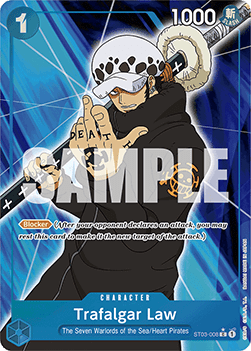 (ST03-008) One Piece TCG PRB01: The Best Single: Trafalgar Law (ST03-008) (V.3)  Common