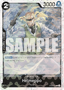 (ST06-010) One Piece TCG PRB01: The Best Single: Helmeppo (ST06-010) (V.2)  Common