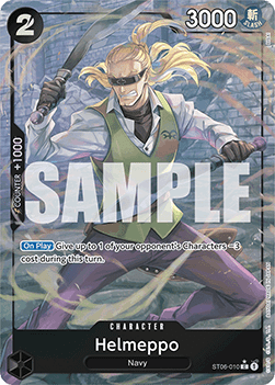 (ST06-010) One Piece TCG PRB01: The Best Single: Helmeppo (ST06-010) (V.3)  Common