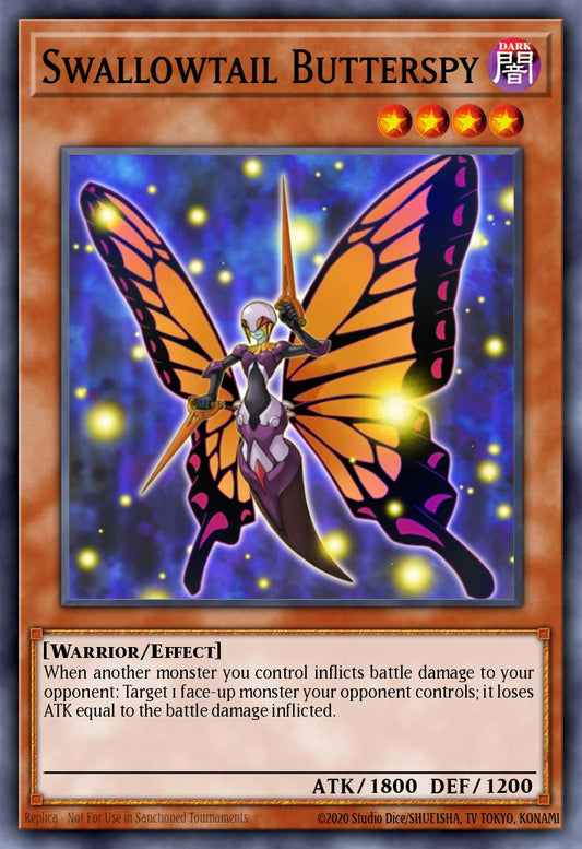 (047) YuGiOh TCG BPW2: Battle Pack 2: War of the Giants - Round 2 Single: Swallowtail Butterspy  Common