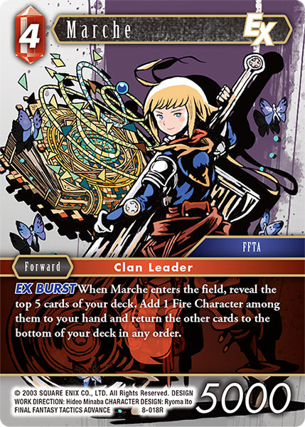 (018) Final Fantasy TCG Opus VIII Single: Marche (8-018)  Rare