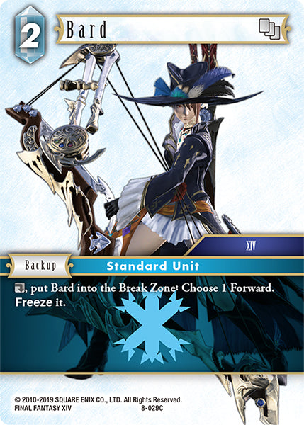(029) Final Fantasy TCG Opus VIII Single: Bard (8-029) Holo Common