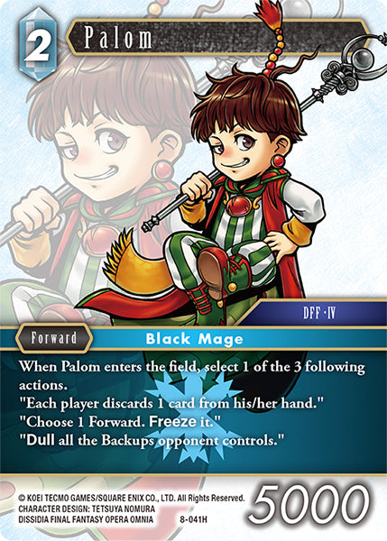(041) Final Fantasy TCG Opus VIII Single: Palom (8-041)  Hero