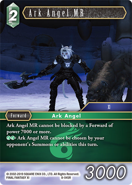 (045) Final Fantasy TCG Opus VIII Single: Ark Angel MR (8-045)  Rare