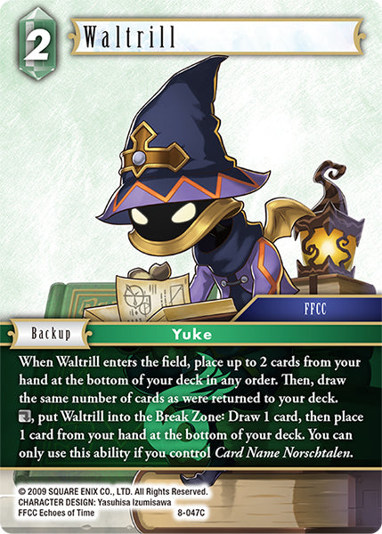 (047) Final Fantasy TCG Opus VIII Single: Waltrill (8-047)  Common