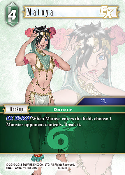 (063) Final Fantasy TCG Opus VIII Single: Matoya (8-063) Holo Rare