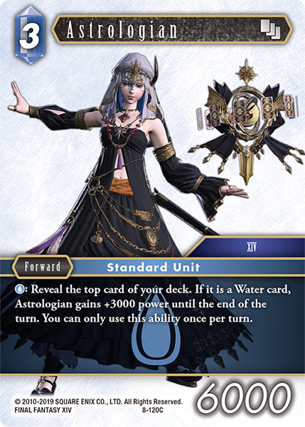 (120) Final Fantasy TCG Opus VIII Single: Astrologian (8-120) Holo Common
