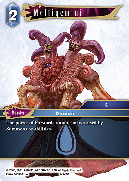(128) Final Fantasy TCG Opus VIII Single: Meltigemini (8-128)  Rare