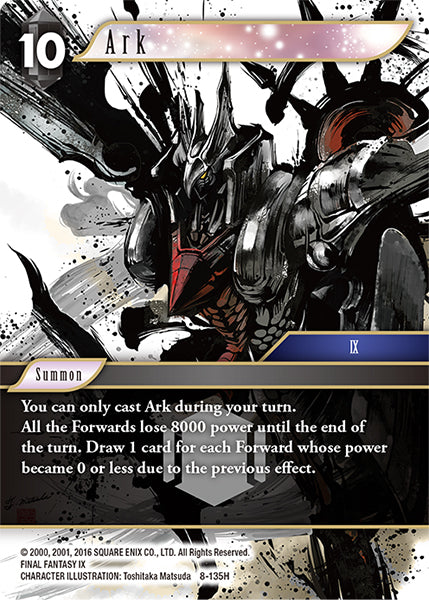 (135) Final Fantasy TCG Opus VIII Single: Ark (8-135)  Hero