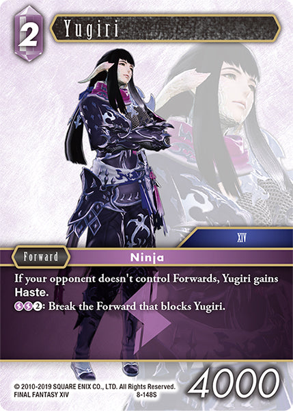 (148) Final Fantasy TCG Opus VIII Single: Yugiri (8-148) Holo Starter