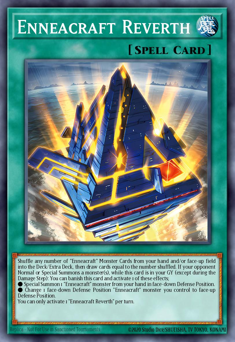(026) YuGiOh TCG PHRE: Phantom Revenge Single: Enneacraft Reverth (V.2 - Super Rare)  Super Rare