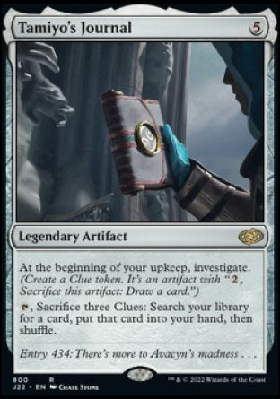 (800) Magic The Gathering Jumpstart 2022 Single: Tamiyo's Journal  Rare
