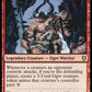 (800) Magic The Gathering Commander Legends: Battle for Baldur's Gate: Extras Single: Kazuul, Tyrant of the Cliffs  Rare