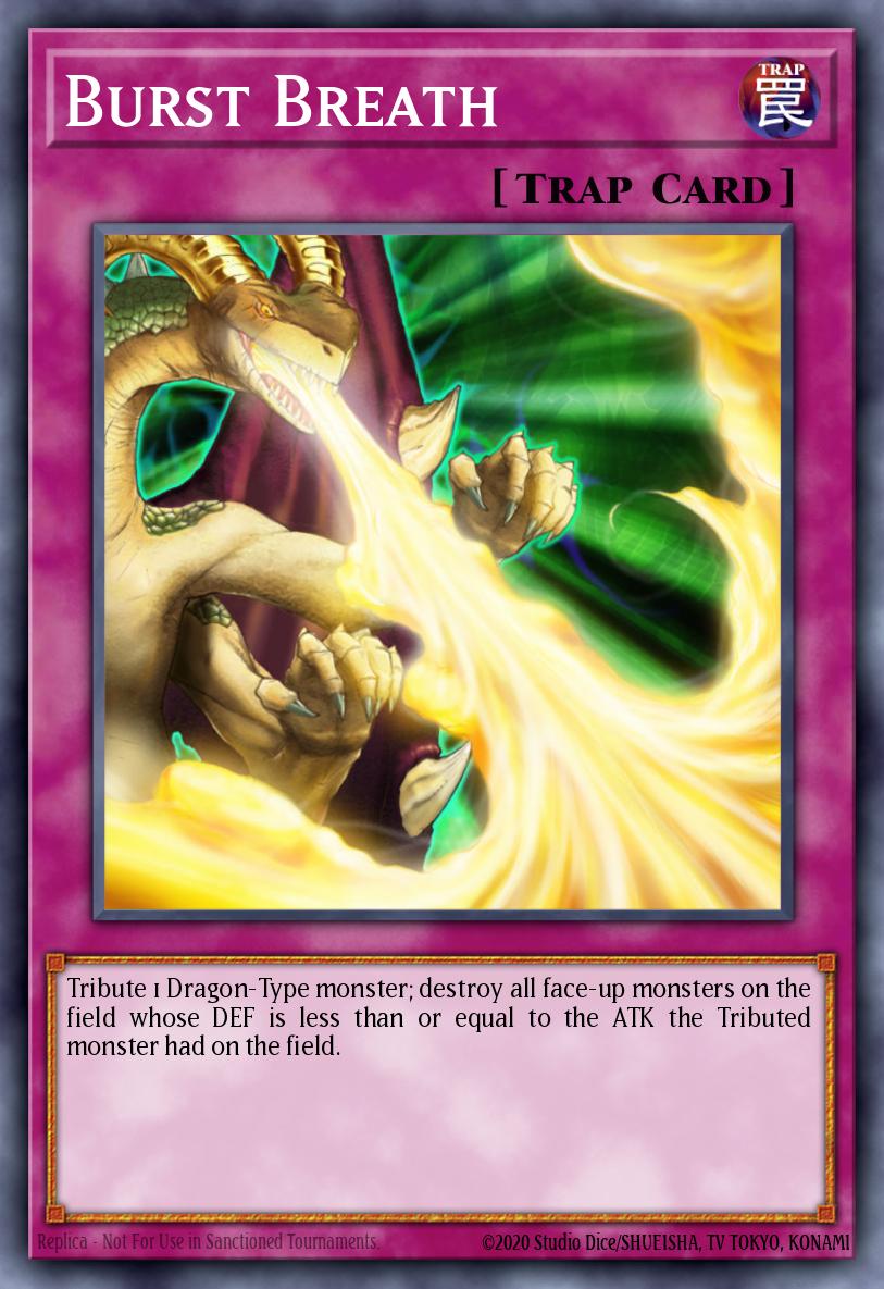 (164) YuGiOh TCG DB2: Dark Beginning 2 Single: Burst Breath  Common