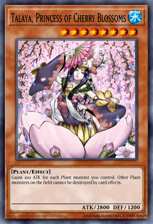 (089) YuGiOh TCG MP14: 2014 Mega-Tins Mega-Pack Single: Talaya, Princess of Cherry Blossoms  Super Rare