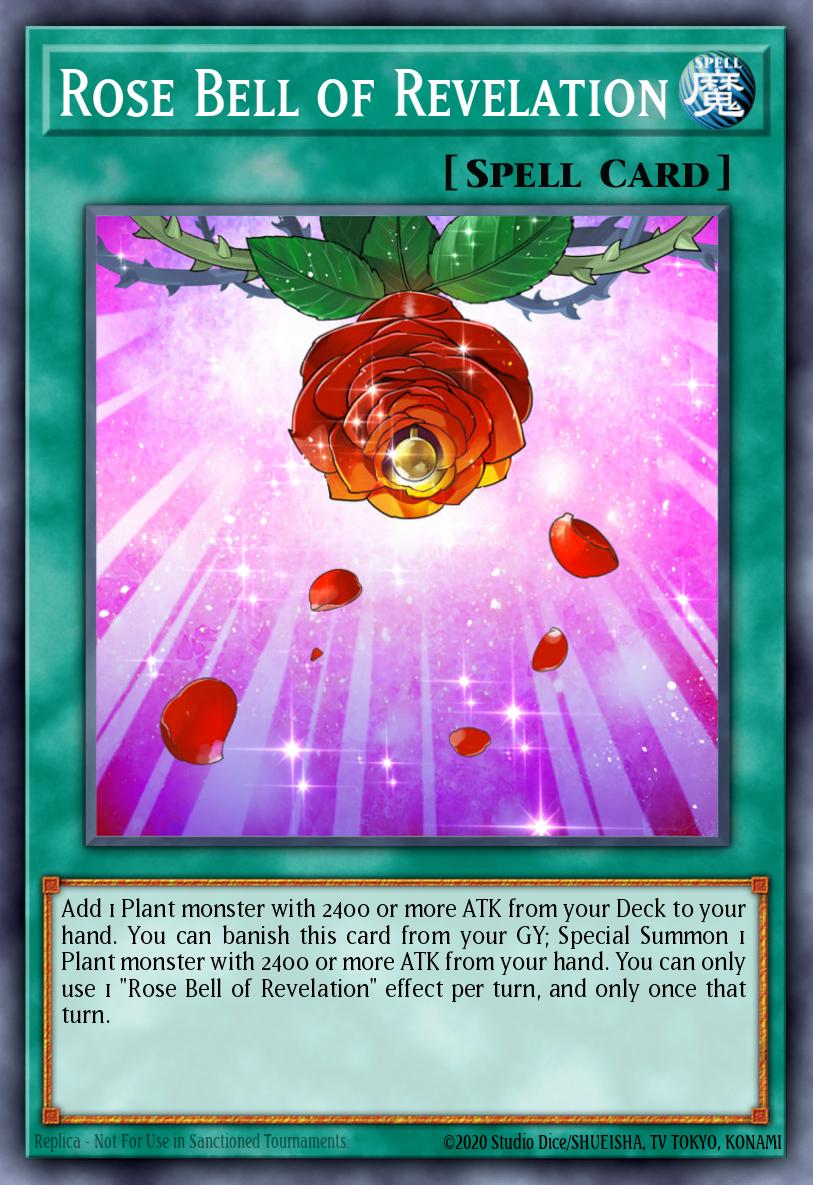 (040) YuGiOh TCG DUOV: Duel Overload Single: Rose Bell of Revelation  Ultra Rare