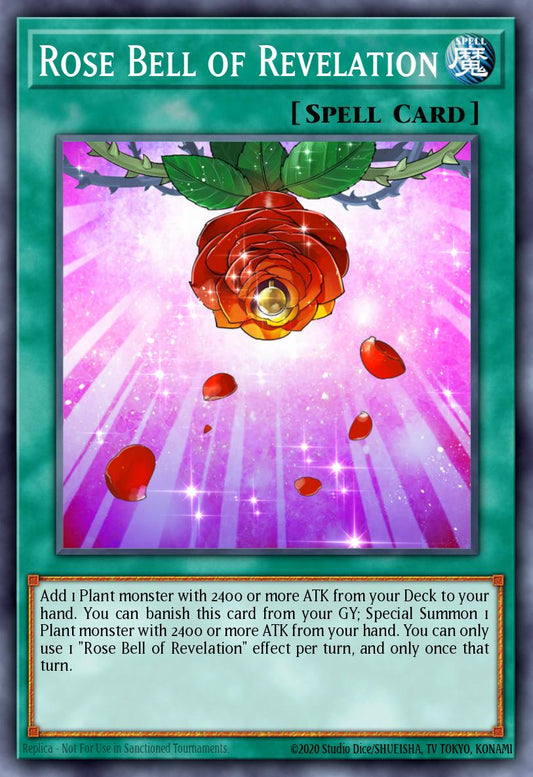 (040) YuGiOh TCG DUOV: Duel Overload Single: Rose Bell of Revelation  Ultra Rare