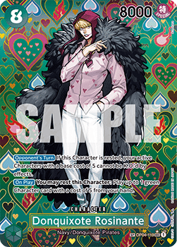 (OP04-119) One Piece TCG OP09: Emperors in the New World Single: Donquixote Rosinante (OP04-119)  Special Rare